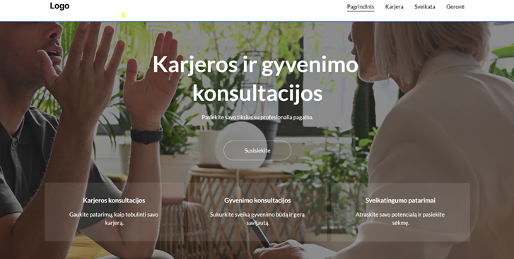 Pavyzdinė svetainė